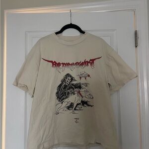 Represent Graphic Beige T-Shirt